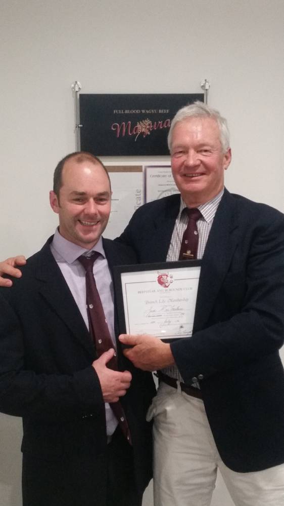 Life membership for club stalwart