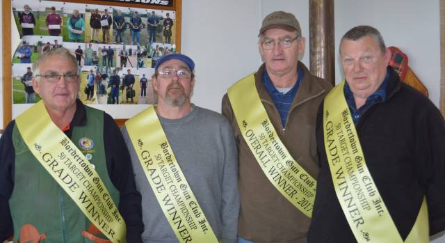 Shooters contest in windy weather
