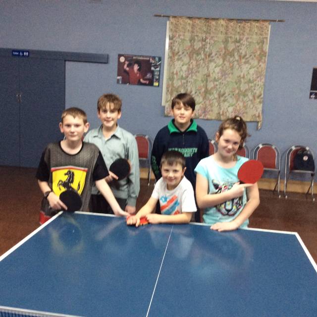 Junior table tennis invite