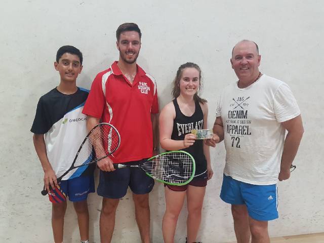 Squash marathon for RFDS funds