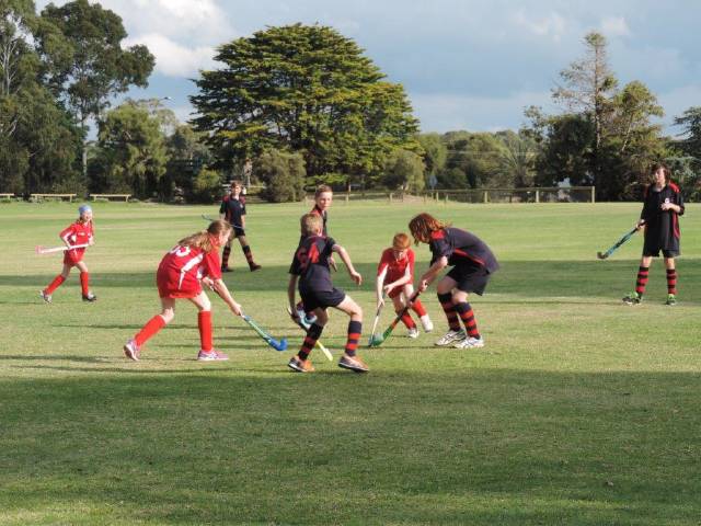 Flashy action under lights