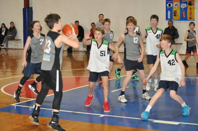 Junior basketball tournament on