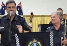 Police band, piano man delight at Bordertown Over 50s