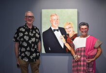 Familiar faces at gallery