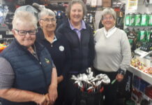 On course at Blue Lake