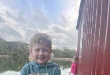 Tough conditions on the water