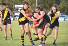 Hawks snatch first win from Saints