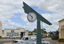 Clock faces restoration work