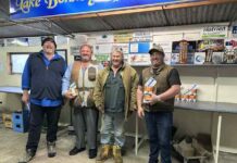 Rain falls for monthly shoot