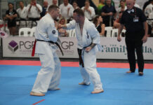Smith fights for Australia at karate World Cup