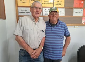 Pleasant day for bowls