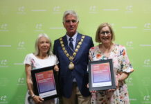 Volunteers shine bright