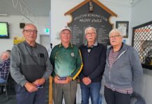 Full greens at Millicent