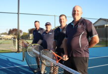 Courts ready for tennis