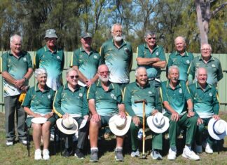 Millicent bowlers celebrate
